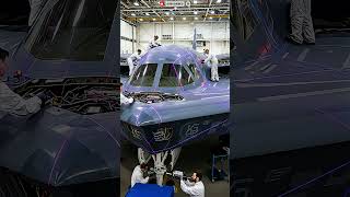 Witness the future of flight engineering! #shorts #stealthjet #aerospace #viralshorts #futuretech