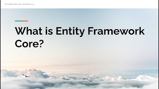 What is Entity Framework Core 5