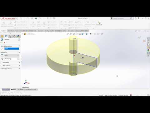 SolidWorks Beginner Tutorials: Revolved