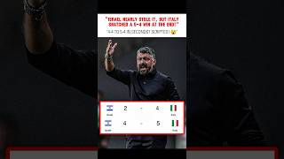Israel vs Italy World Cup Qualifier #wcqualifiers #italyvsisrael #fifawc2026 #footballshorts #soccer