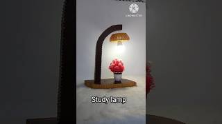 Craft Challenge Day 55 || How to Make Table Lamp at Home || #shorts #viral #youtubeshorts