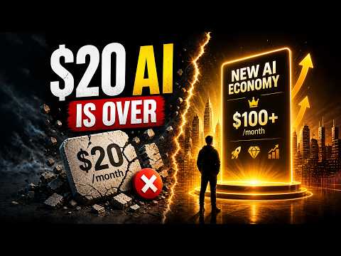 The End of $20 AI: What They Don’t Tell You