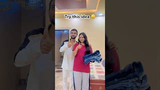Try this idea😃#ashudishu_6717 #reels #shorts #couplegoal #prank #funny #tricks #ideas #like #jeans