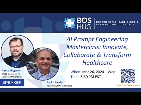 AI Prompt Engineering Masterclass: Innovate, Collaborate & Transform Healthcare