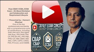 Elicitation & Collaboration and Requirements Life Cycle Management for CBAP, CCBA, ECBA Exams