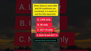 Database Basics: Objective Questions Explained