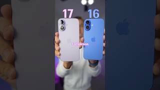 NEW iPhone 17 vs 16🤔#iphone