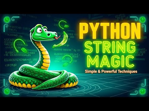 Python String Manipulation for Beginners 🚀 | Slicing, Methods & More!