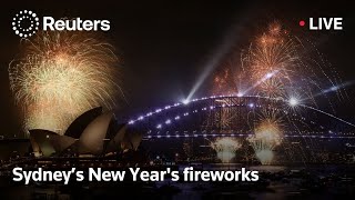 LIVE: New Year's Eve fireworks display over Sydney Harbour
