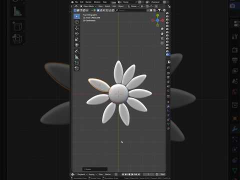 The fastest way to create radial patterns in Blender 🔥#blender3d