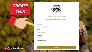 Build Modern Auth Pages with Next.js & Chakra UI – Login, Signup & Reset Password | TechWithTwin