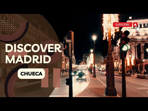 Walking around Madrid Spain Christmas Lights - Discover Madrid - GRAN VIA, CHUECA 2024 1080 HD Tour