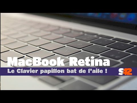 MacBook Retina, clavier fragile