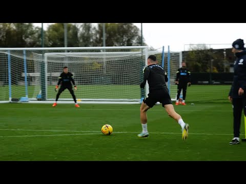 マンチェスターシティ シュート練習 2021.11~2023.1 Man City: Shooting Practice
