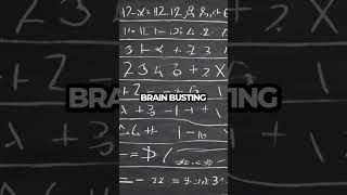 Can You Solve This Math Brain Teaser? #Shorts