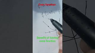What is an even function #maths #improperintegrals #tennis #calculus #python #ap calculus#amc math#c