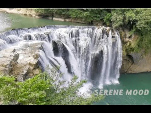 heavy waterfall relaxing sound