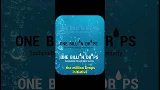 One Billion Drops | Prashanth Prakash #watercrisis #nammabengaluru #sustainablecities