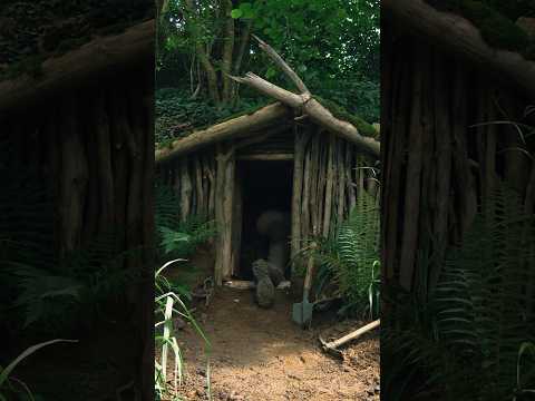 Building Viking Shelter. #shorts