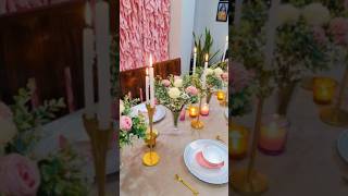 Dining table decor #diningtabledesign #diningtablesetup #dining #diningroominterior