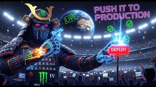 Push It to Production   #CodeAndCoffee #GitPushParty #CICDChaos #DeployOrDie #AnshTech