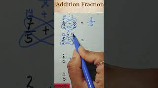 Addition Fraction short tricks #shortvideo #maths #mathtricks #shortcuttricks