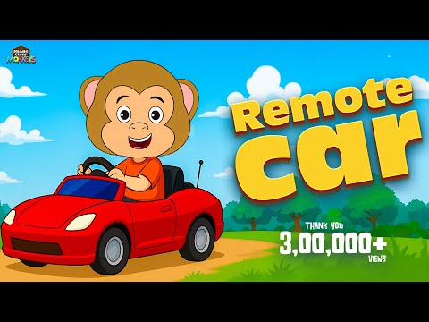 Filmymoji Middle Class Monkeys - Remote Car 🚗 | Funny Animated Kids Story | Cartoon Series