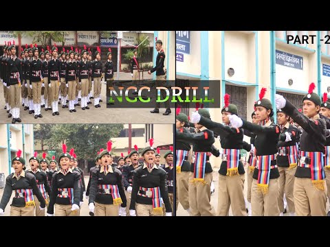NCC BASIC DRILL || NCC COMMANDS || DRILL DEMO