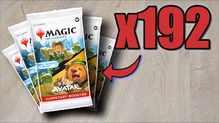 I Opened x192 Avatar Jumpstart Boosters. Whats The Average $?