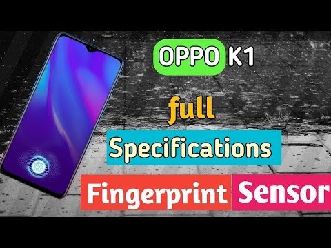 OPPO k1 First look, price, full specifications in india