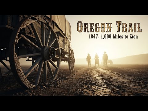 A Day in the Life of a Mormon Pioneer on the Oregon Trail (1847 Visual History)