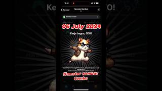 sunday, 07 July Hamster Kombat Daily Combo Card Update #hamsterkombat #crypto #airdrop #nft #bitcoin