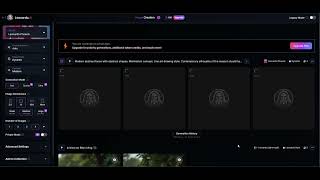 Image Loading Animation with Leonardo AI | Image Loader UI Design Study