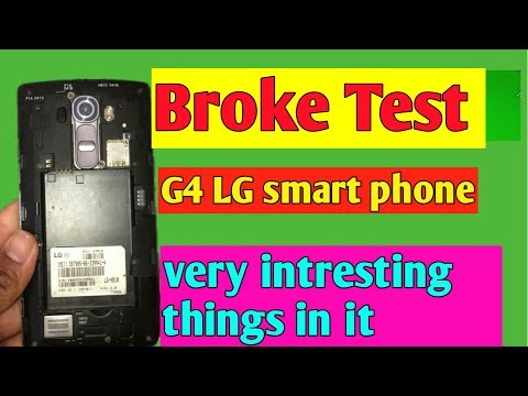 Broke test of "G4 LG" smart phone.. || we broke the smart phone....