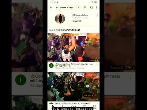 🔥P.K.Gamers Pullingo Mass In youtube🔥