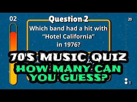 Think You're a 70's Music MASTER? Try the Quiz and See!