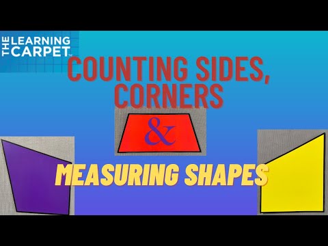 How Many Sides? How Many Corners? Preschool Math Game