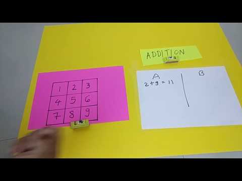 #mathsgame | Maths project for class |Fractions| Decimals| Integers| one digit addition