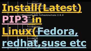 How to install PIP in Linux
