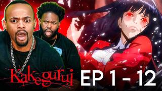 YUMEKO IS A PSYCHOPATH! 🃏 Kakegurui Season 1 Episodes 1-12 FULL Reaction