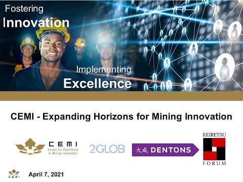 Special Announcement - CEMI is Expanding Horizons for Mining Innovation
