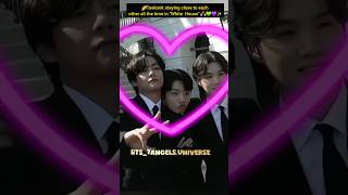 Remember this🌈TAEKOOK"White House" Moments🐻🐰💚💜✨#vkook #taekook#v#jungkook#bts #btsarmy