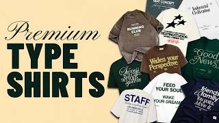 How To Make Luxury Typography T-Shirt Designs