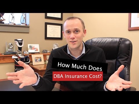 How Much Does DBA Insurance Cost?