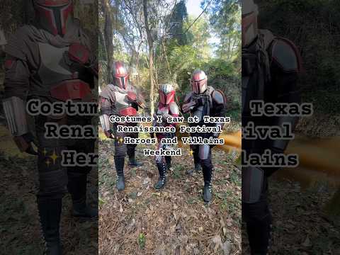 Costumes I saw Heroes and Villains weekend at TRF #renaissancefestival #renfaire #costume #starwars