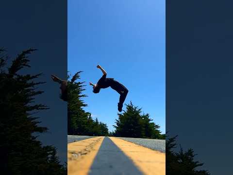 First Concrete Flip #dance #shenyun #chinesedancer #バク宙