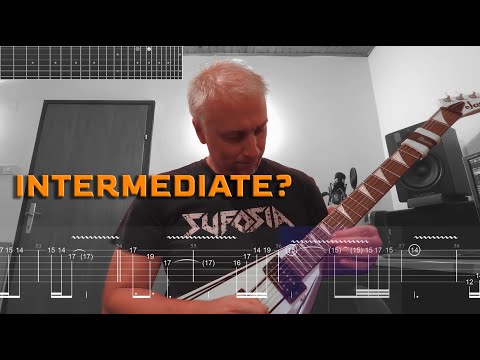 Some say this solo is intermediate. Others say it’s advanced.