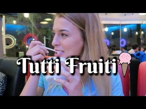 Went back to Tutti Frutti (frozen yogurt) - Day 18 - June 20, 2015