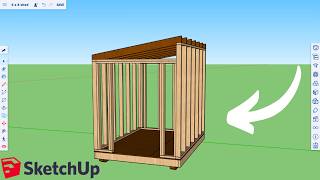 How to Make a Shed in SketchUp