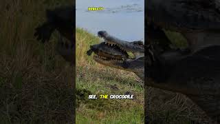 This crocodile eats turtles❗😮 #shorts #shortvideo